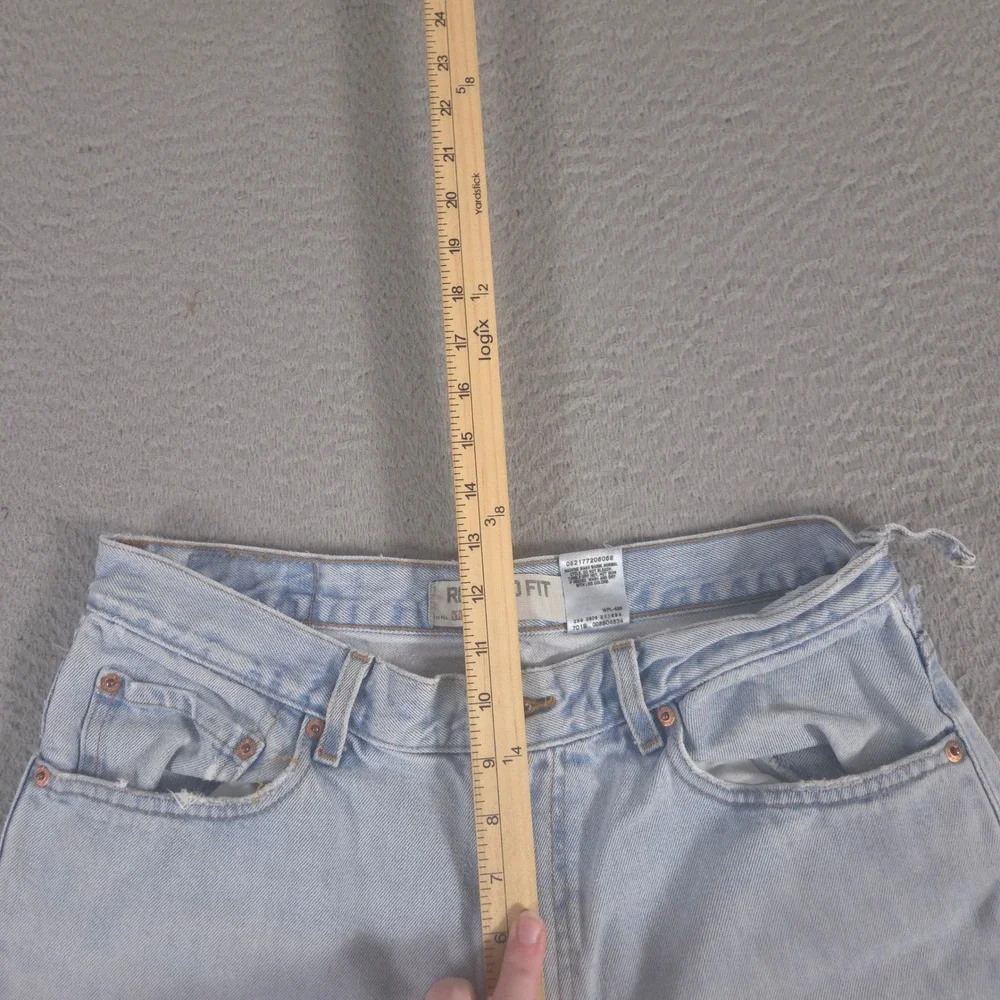 VINTAGE Levi's Jeans Mens 33x30 Light Wash 550 Relaxed Fit Tapered Leg Denim 00s